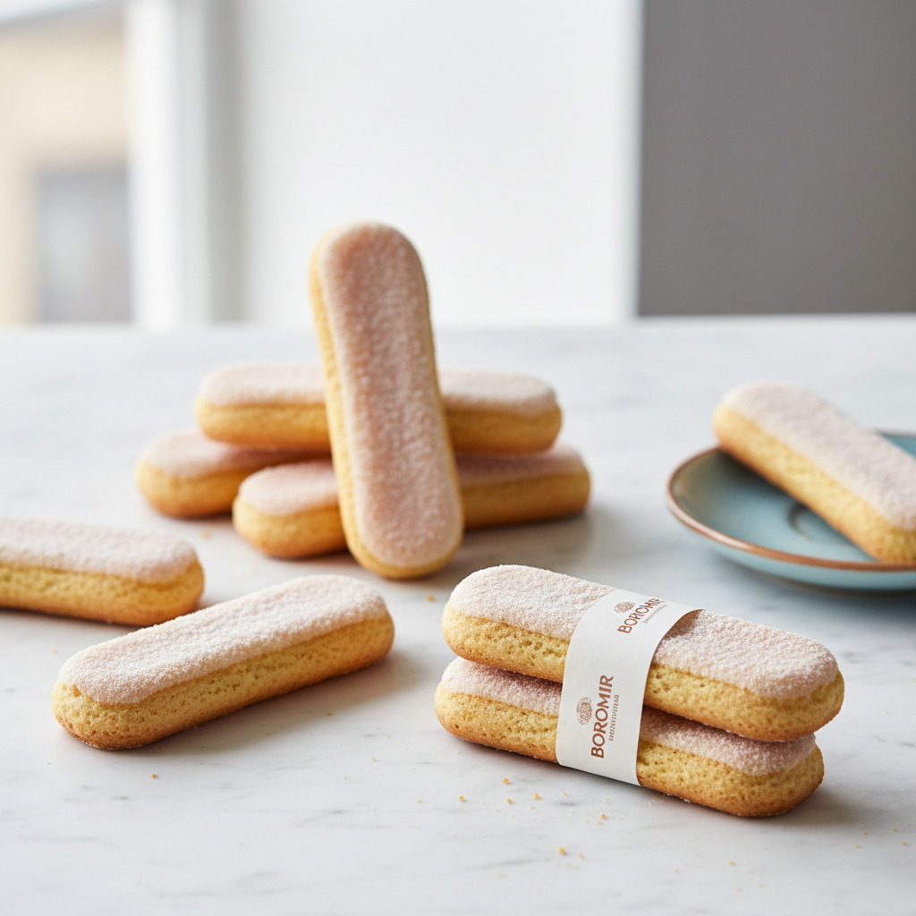 Lady Fingers (Piscoturi Boromir) – Sponge Finger Biscuits
